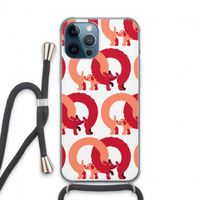 Dogs: iPhone 13 Pro Max Transparant Hoesje met koord Dogs: iPhone 13 Pro Max Transparant Hoesje met koord