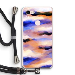 Donkere Wolken: Pixel 3 XL Transparant Hoesje met koord