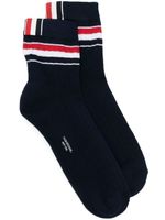 Thom Browne chaussettes à rayures - Bleu - thumbnail