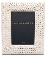 Ralph Lauren Home cadre Adrienne en cuir (27 cm x 22 cm) - Tons neutres Ralph Lauren Home cadre Adrienne en cuir (27 cm x 22 cm) - Tons neutres
