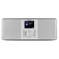 DAB radio - Audizio Monza - Stereo DAB+ en FM radio met Bluetooth - 50W - Zilver - thumbnail