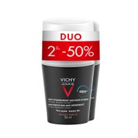 Vichy Homme Deo Gev Huid 48u Roller Duo 2x50ml - thumbnail