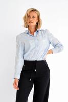 Maicazz Saigon - Blouse Sp26.20.514 Blouse Blue Stripe