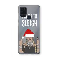 Came To Sleigh: Samsung Galaxy A21s Transparant Hoesje