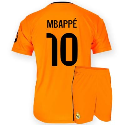 Real Madrid Voetbaltenue Mbappe Uit - 2024-2025 - Kind
