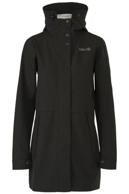 AGU Parka Regenjas Urban Outdoor Dames - Zwart - XS - Waterdicht