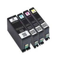 Huismerk Dell 31/32/33 Inktcartridges Multipack (zwart + 3 kleuren)