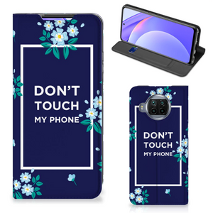 Xiaomi Mi 10T Lite Design Case Flowers Blue DTMP