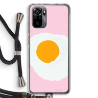 Sunny side up: Xiaomi Redmi Note 10 Pro Transparant Hoesje met koord