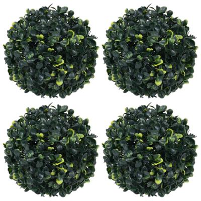 VidaXL Kunstbuxusbollen 4 st 12 cm