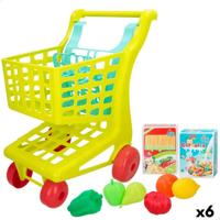 Winkelwagen Colorbaby My Home Speelgoed 9 Onderdelen 34 x 53,5 x 45 cm 6 Stuks