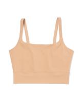 HEMA Niet voorgevormde top zonder beugel - ultimate comfort beige (beige)