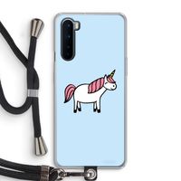 Eenhoorn: OnePlus Nord Transparant Hoesje met koord Eenhoorn: OnePlus Nord Transparant Hoesje met koord