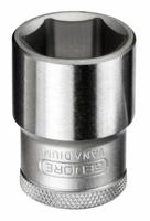 Gedore 19 14 Doppen kort 1/2&apos; 6-kant UD-Profiel 14mm - 6130610