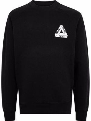 Palace sweat Tri-Ferg à col ras-de-cou - Noir