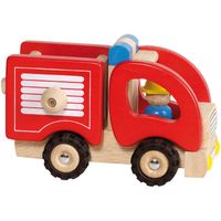 Houten Brandweerauto