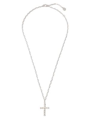 SHAY collier en or blanc 18ct orné de diamants - Argent