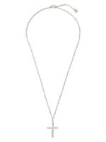 SHAY collier en or blanc 18ct orné de diamants - Argent