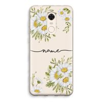 Daisies: Xiaomi Redmi 5 Transparant Hoesje Daisies: Xiaomi Redmi 5 Transparant Hoesje