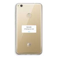 Reminder: Huawei Ascend P8 Lite (2017) Transparant Hoesje