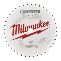 Milwaukee Accessoires Cirkelzaagblad P W 184x5/8x2,1x40ATB - 4932471379