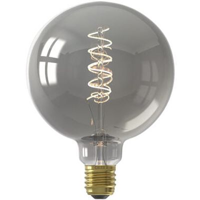 Calex LED-globelamp - titaniumkleur - E27 - Leen Bakker