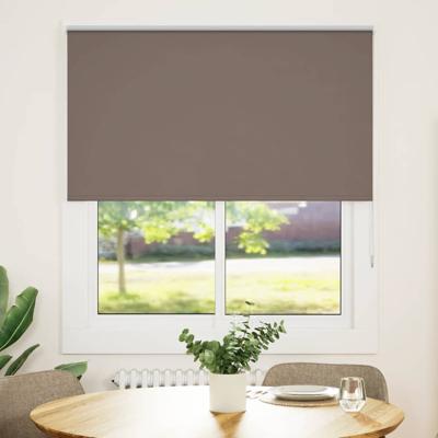 Rolgordijn verduisterend koffie 135x130 cm stofbreedte 131,6 cm
