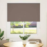 Rolgordijn verduisterend koffie 135x130 cm stofbreedte 131,6 cm