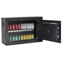 Sleutelkast pavo security 20 haken donkergrijs