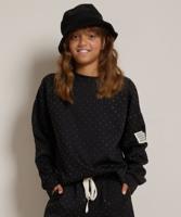 glitter trui mouwlabel