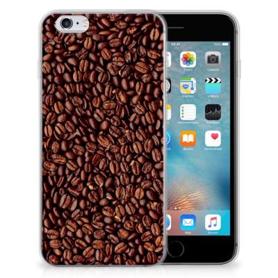 Apple iPhone 6 | 6s | Siliconen Case | Koffiebonen