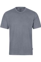 TRIGEMA Comfort Fit T-Shirt ronde hals steengrijs, Melange - thumbnail