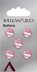 Milward Knoop Parel Roze 11mm (5 stuks)