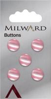 Milward Knoop Parel Roze 11mm (5 stuks)