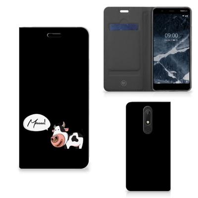Nokia 5.1 (2018) Magnet Case Cow Nokia 5.1 (2018) Magnet Case Cow