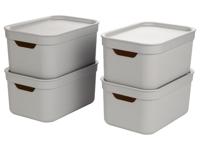 LIVARNO home Opbergboxenset (Set van 4 klein) LIVARNO home Opbergboxenset (Set van 4 klein)
