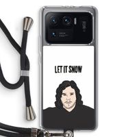 Let It Snow: Xiaomi Mi 11 Ultra Transparant Hoesje met koord