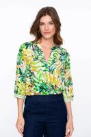 Geisha Top 53254-20 Tops En Singlets 10 Off-white/green