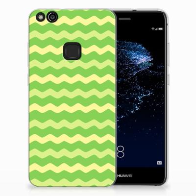 Huawei P10 Lite | TPU bumper | Waves Green