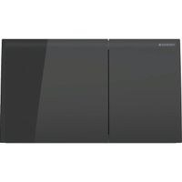 Geberit Sigma70 bedieningsplaat - 2 toets - zwart glans 115.622.sj.1