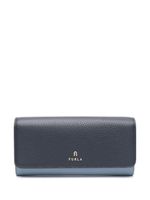 Furla portefeuille Camelia médium à plaque logo - Bleu