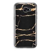Gouden marmer: Samsung Galaxy A5 (2017) Transparant Hoesje