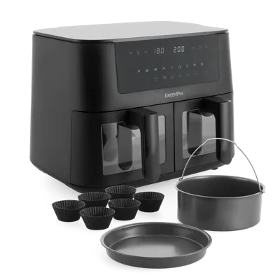 Double Air Fryer & baking set