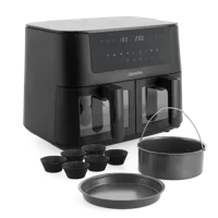 Double Air Fryer & baking set