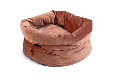 Designed by Lotte Fluco Kattenmand Fluweel Roze 45x45x35 cm