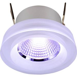 Deko Light 565197 COB 68 Acryl, 8 W, RGB, Silber LED-inbouwlamp LED LED vast ingebouwd 8.0 W Zilver