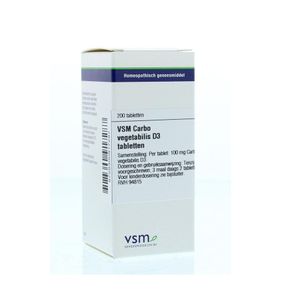 Carbo vegetabilis D3
