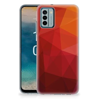 TPU Hoesje voor Nokia G22 Polygon Red