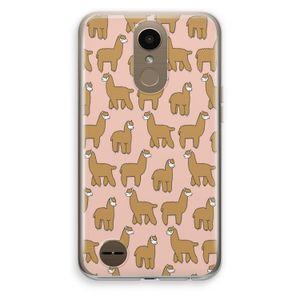 Alpacas: LG K10 (2017) Transparant Hoesje