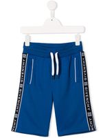 Givenchy Kids short de jogging à logo - Bleu